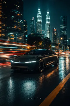 Key visual, night drive