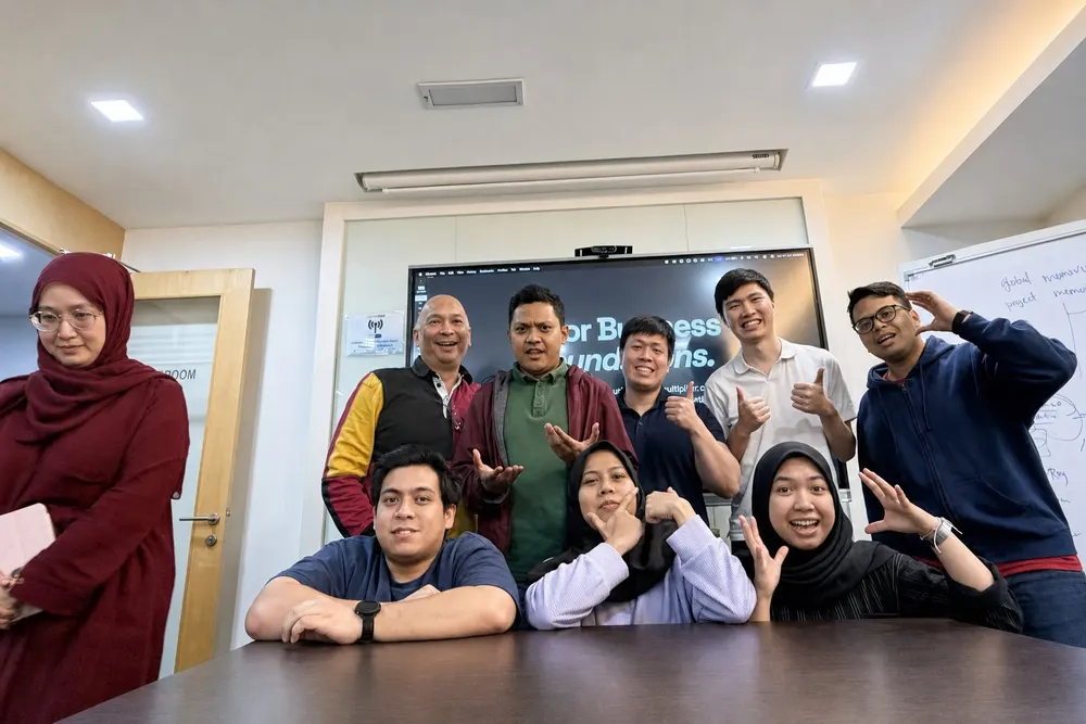 AI for Business workshop cohort group photo