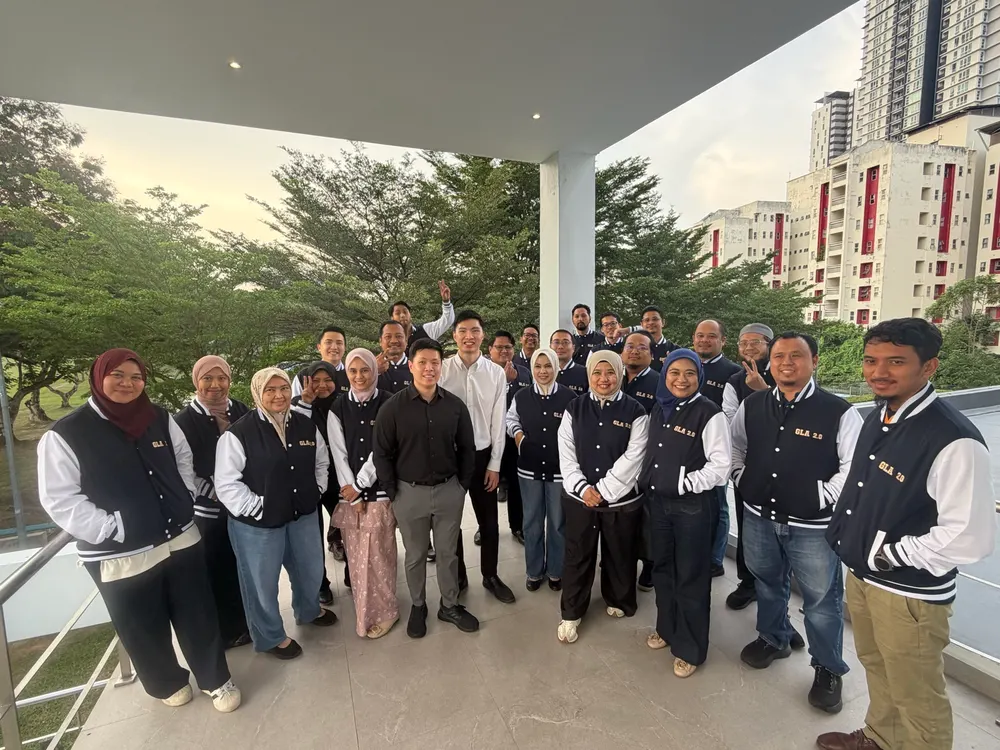 TNB cohort group photo at the end of day one