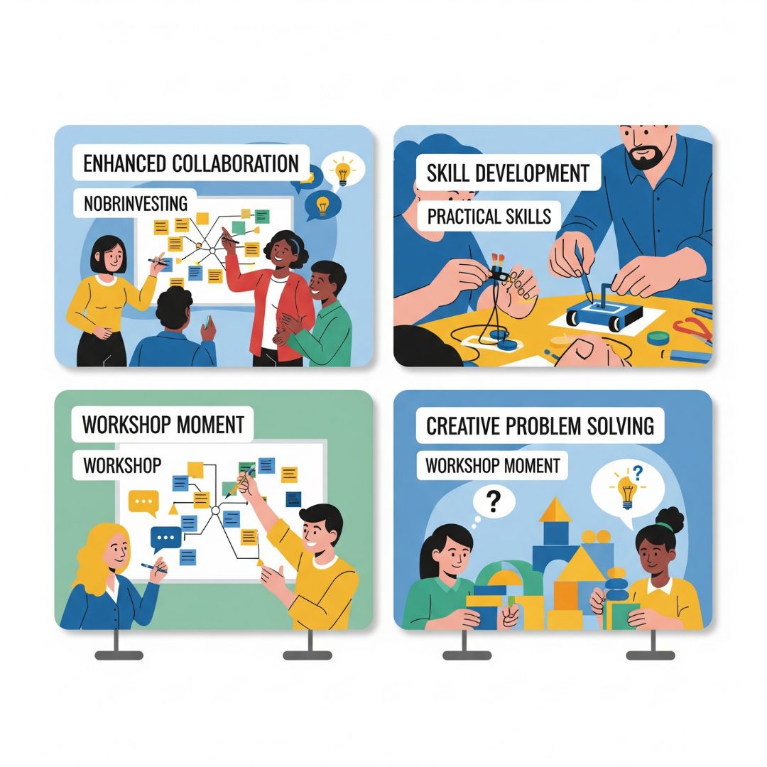 Workshop output: campaign cards built during the SAMA session