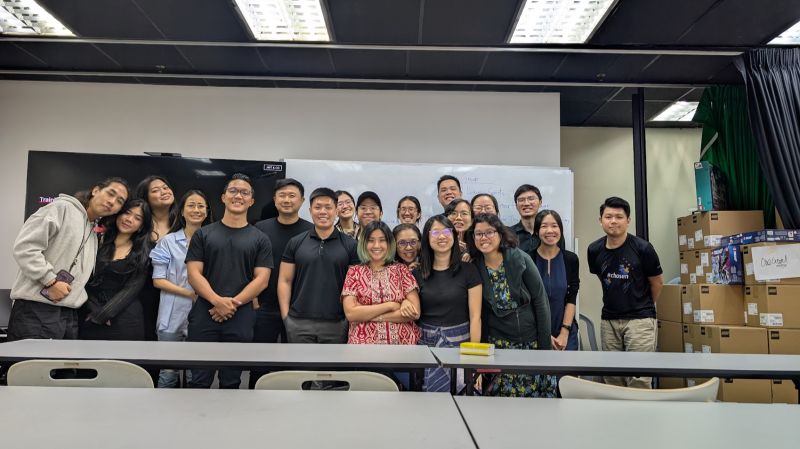 World Vision Malaysia team during the Growth Marketing with AI + Low-Code workshop
